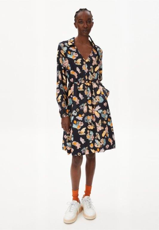 Vestido DESIRAA LAYERED Night sky - Olokuti