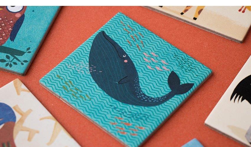 Wild Animals Memo - Olokuti